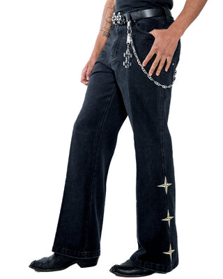 FRESHIAM PRODUCTS — Triple Star Flared Jeans - ONYX